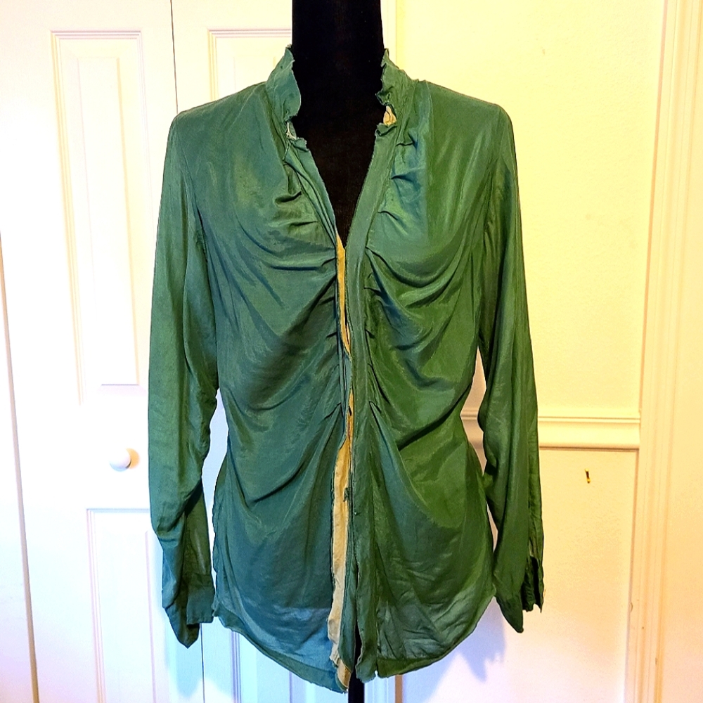 Coast Weber Ahaus long sleeve button down top